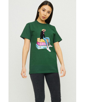 Футболка Boyfriend / air print /