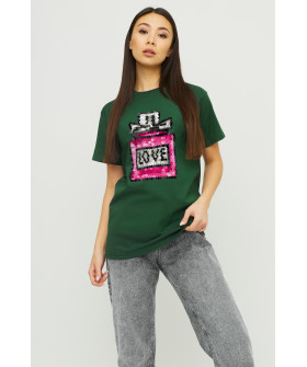 Футболка Boyfriend / air print /