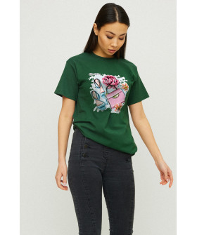 Футболка Boyfriend / air print /
