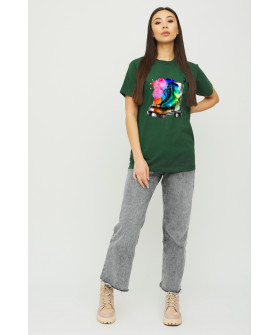 Футболка Boyfriend / air print /