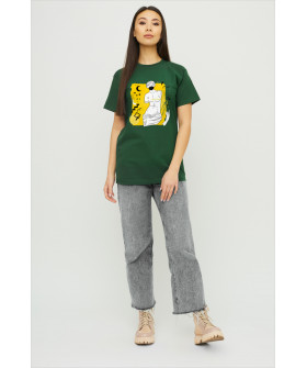 Футболка Boyfriend / air print /