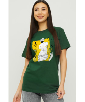 Футболка Boyfriend / air print /