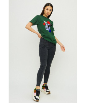 Футболка Boyfriend / air print /