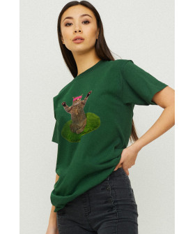 Футболка Boyfriend / air print /