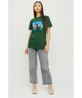 Футболка Boyfriend / air print /