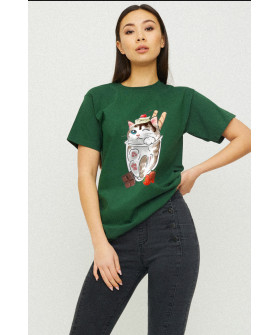 Футболка Boyfriend / air print /