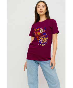 Футболка Boyfriend / air print /