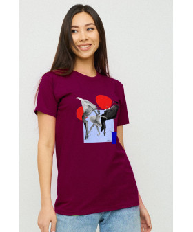 Футболка Boyfriend / air print /