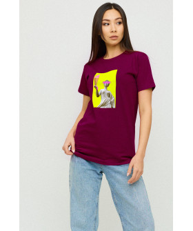 Футболка Boyfriend / air print /