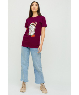 Футболка Boyfriend / air print /