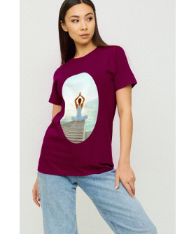 Футболка Boyfriend / air print /