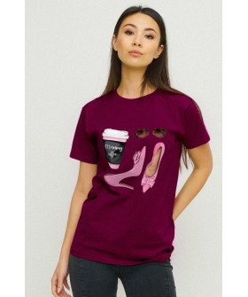 Футболка Boyfriend / air print /