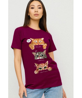 Футболка Boyfriend / air print /