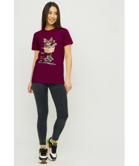 Футболка Boyfriend / air print /