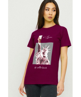 Футболка Boyfriend / air print /