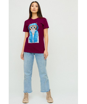 Футболка Boyfriend / air print /