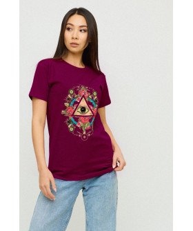 Футболка Boyfriend / air print /