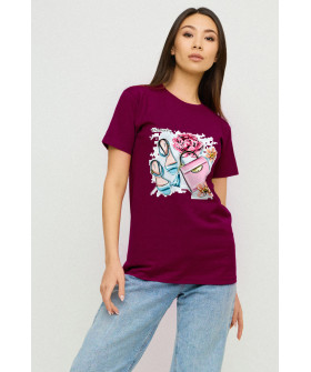 Футболка Boyfriend / air print /