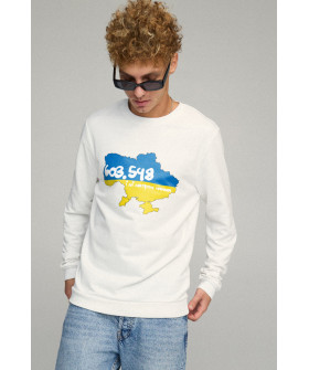 Світшот чоловічий BASIC /no flis/