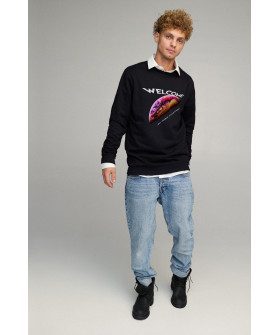 Світшот чоловічий OVERSIZE /no flis/