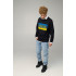 Світшот чоловічий OVERSIZE /no flis/