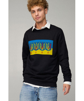 Світшот чоловічий OVERSIZE /no flis/