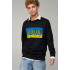 Світшот чоловічий OVERSIZE /no flis/