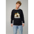 Світшот чоловічий OVERSIZE /no flis/