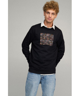 Світшот чоловічий OVERSIZE /no flis/