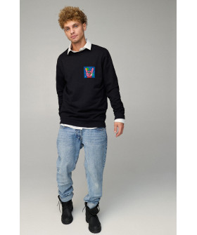 Світшот чоловічий OVERSIZE /no flis/