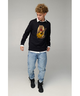 Світшот чоловічий OVERSIZE /no flis/