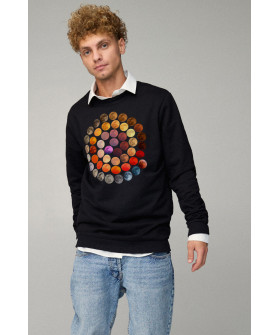 Світшот чоловічий OVERSIZE /no flis/