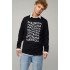 Світшот чоловічий OVERSIZE /no flis/