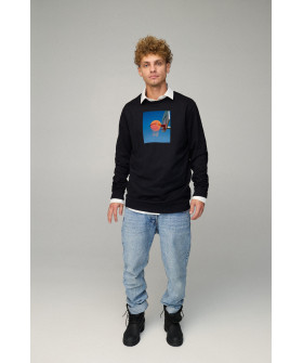 Світшот чоловічий OVERSIZE /no flis/