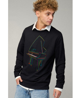 Світшот чоловічий OVERSIZE /no flis/