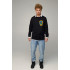 Світшот чоловічий OVERSIZE /no flis/