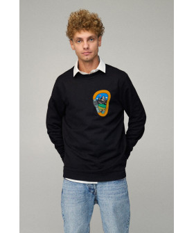 Світшот чоловічий OVERSIZE /no flis/