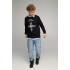 Світшот чоловічий OVERSIZE /no flis/