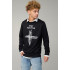 Світшот чоловічий OVERSIZE /no flis/