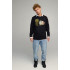Світшот чоловічий OVERSIZE /no flis/