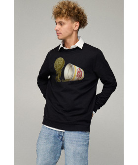 Світшот чоловічий OVERSIZE /no flis/