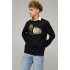 Світшот чоловічий OVERSIZE /no flis/