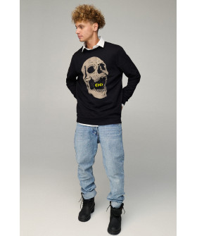 Світшот чоловічий OVERSIZE /no flis/