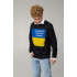 Світшот чоловічий OVERSIZE /no flis/