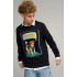 Світшот чоловічий OVERSIZE /no flis/