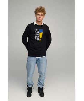 Світшот чоловічий OVERSIZE /no flis/