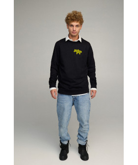 Світшот чоловічий OVERSIZE /no flis/