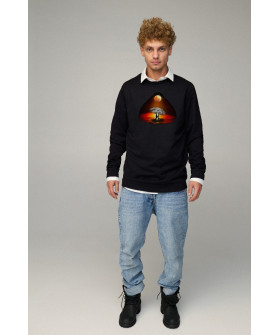 Світшот чоловічий OVERSIZE /no flis/