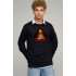 Світшот чоловічий OVERSIZE /no flis/