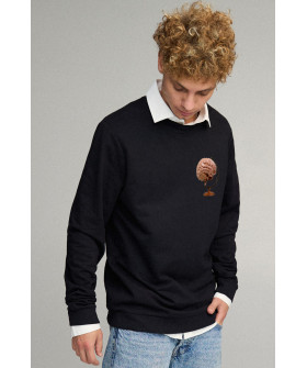 Світшот чоловічий OVERSIZE /no flis/